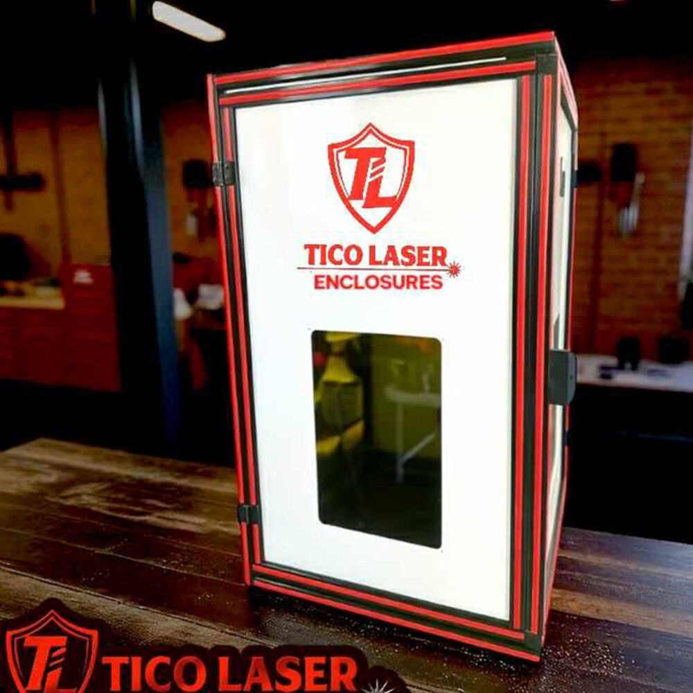 Alternative view of 500mm Safety Enclosure