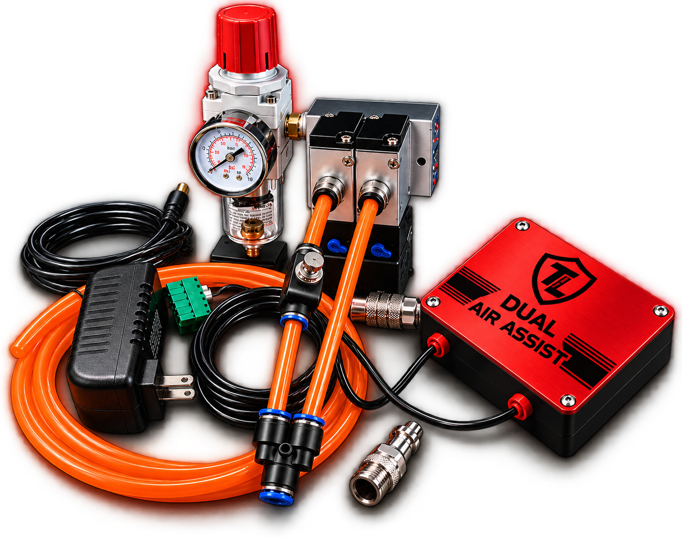 Tico Laser Dual Air Assist Kit