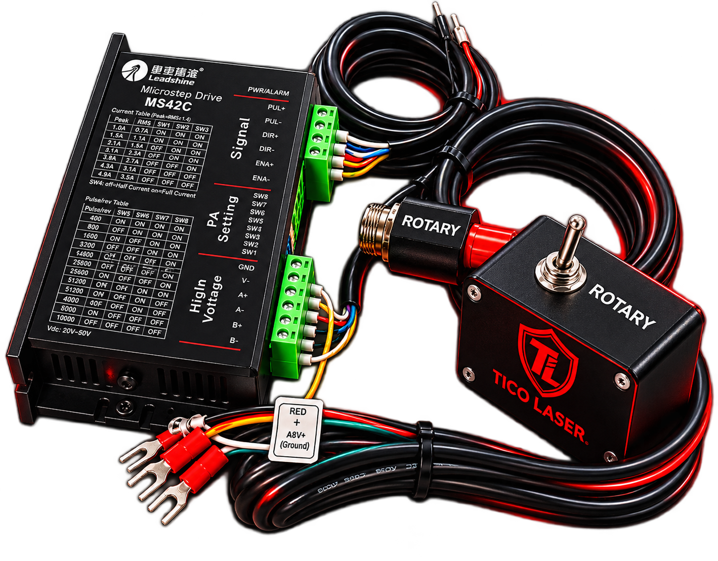 Tico Laser Rotary Interface Upgrade Kit